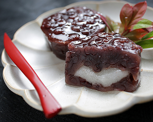 餡子たっぷりの和菓子